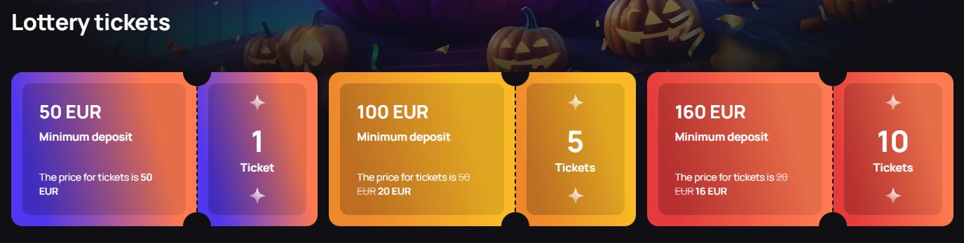 Betandplay casino halloween 2024 lottery