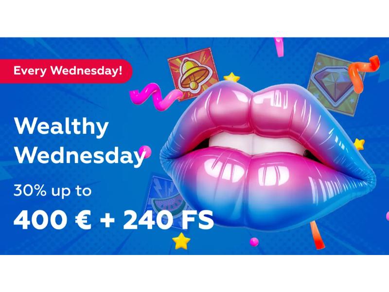 Plangames wealthy wednesday promotion