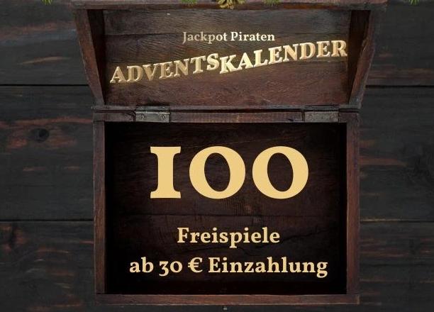 Jackpotpiraten Adventskalender 2024